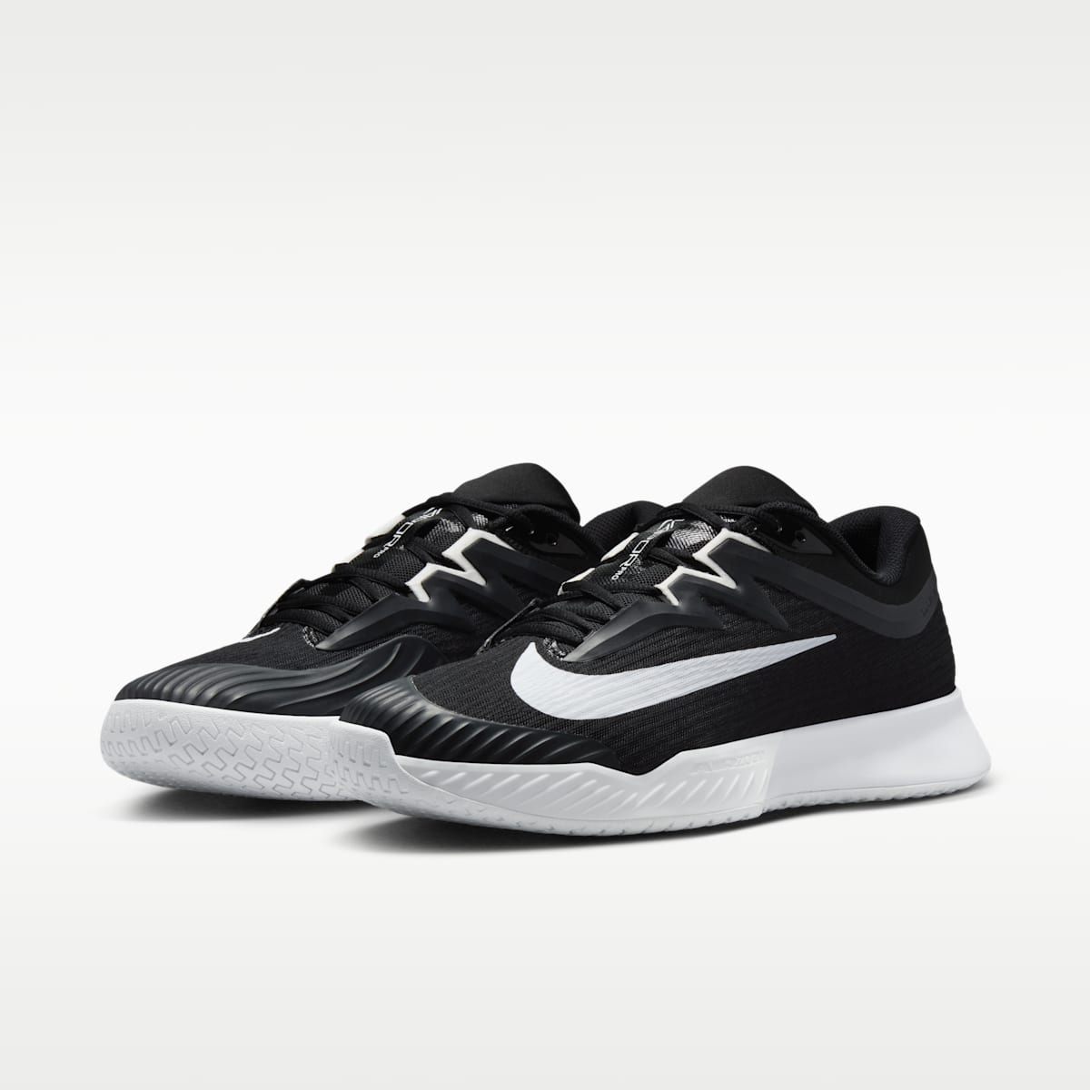 Nike Vapor Pro 3 Men's Hard Court Tennis Shoes - Black/White - Image 5