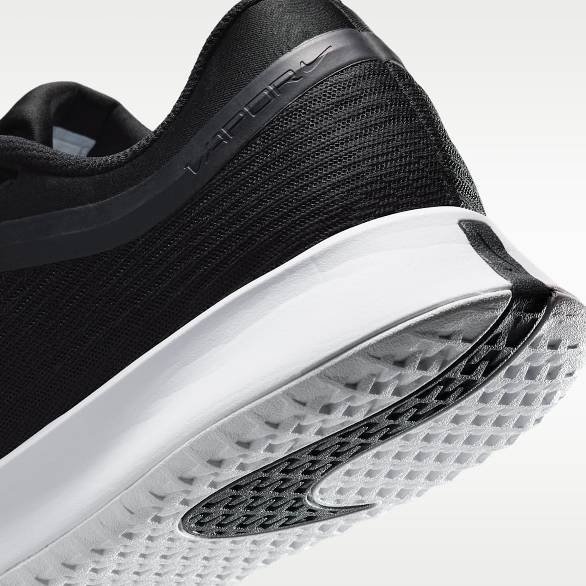 Nike Vapor Pro 3 Men's Hard Court Tennis Shoes - Black/White - Image 8