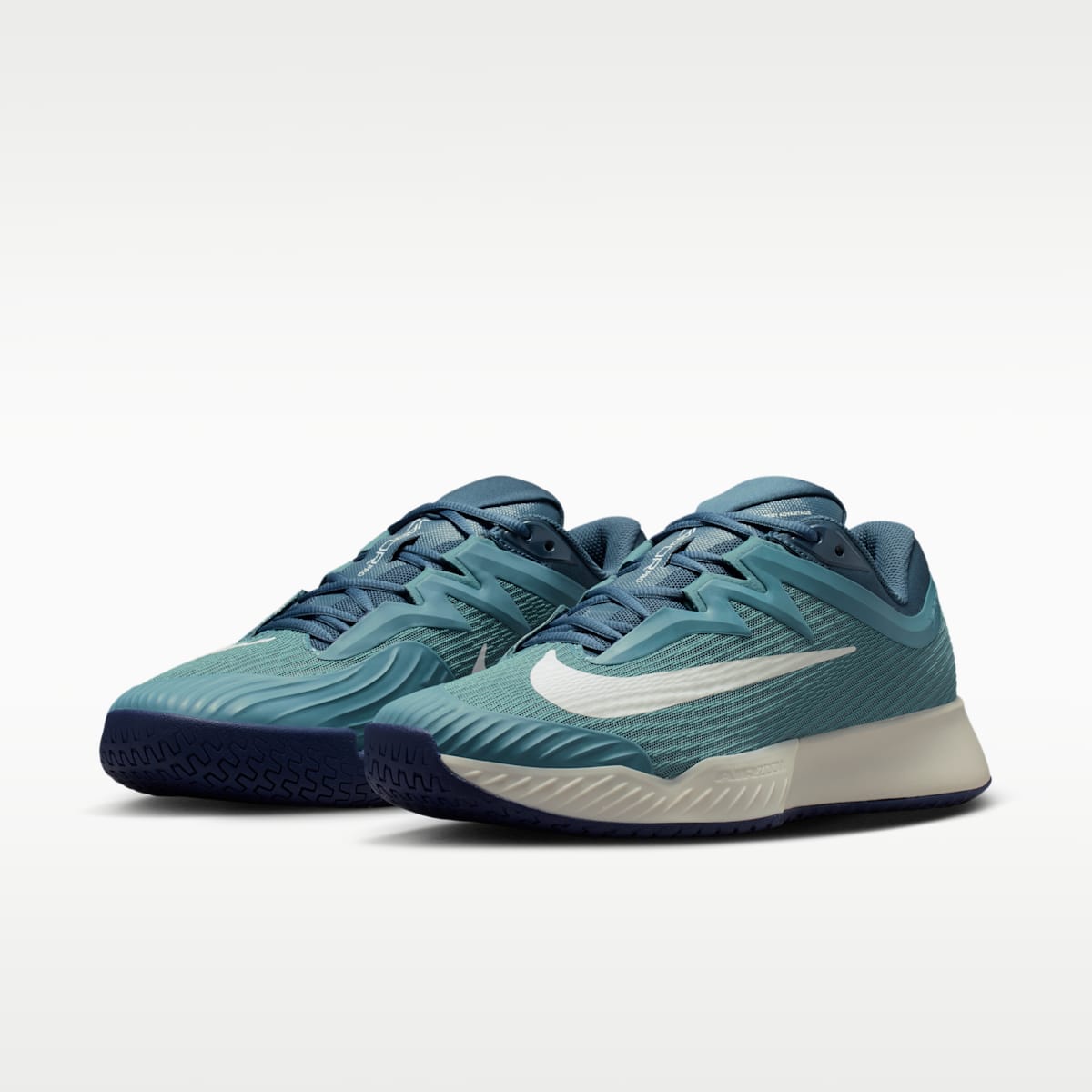 Nike Vapor Pro 3 Men's Hard Court Tennis Shoes - Smokey Blue/Light Bone/New Slate/White - Image 5