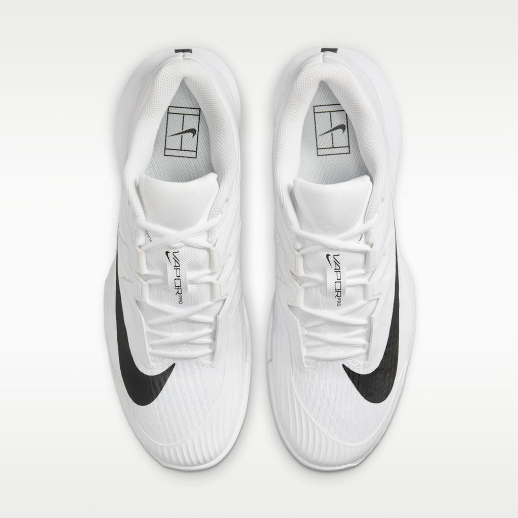 Nike Vapor Pro 3 Men's Hard Court Tennis Shoes - White/Black - Image 4