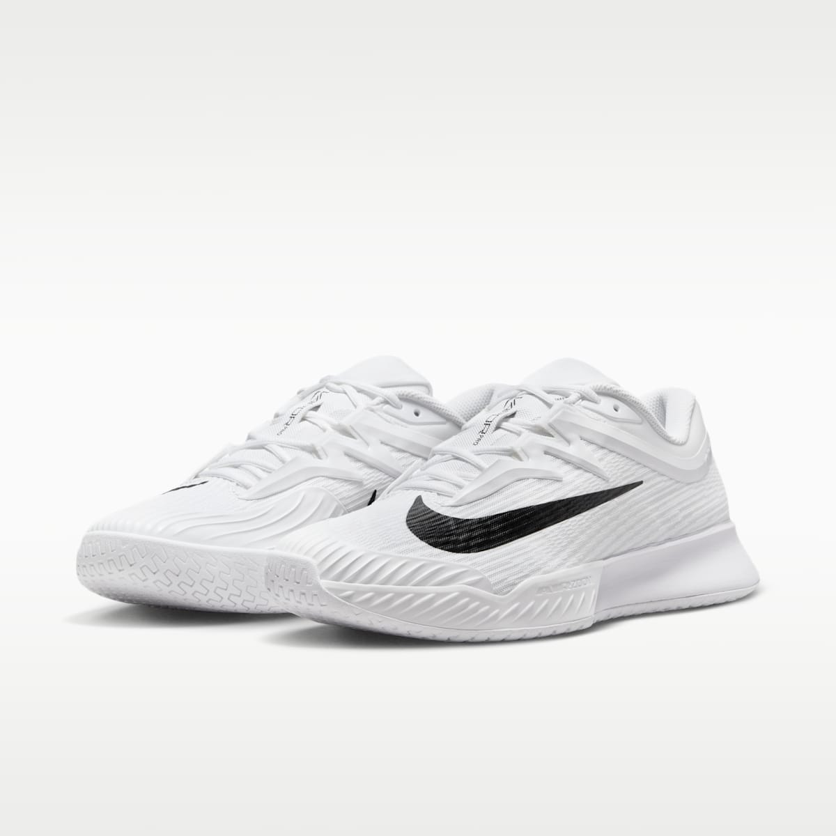 Nike Vapor Pro 3 Men's Hard Court Tennis Shoes - White/Black - Image 5