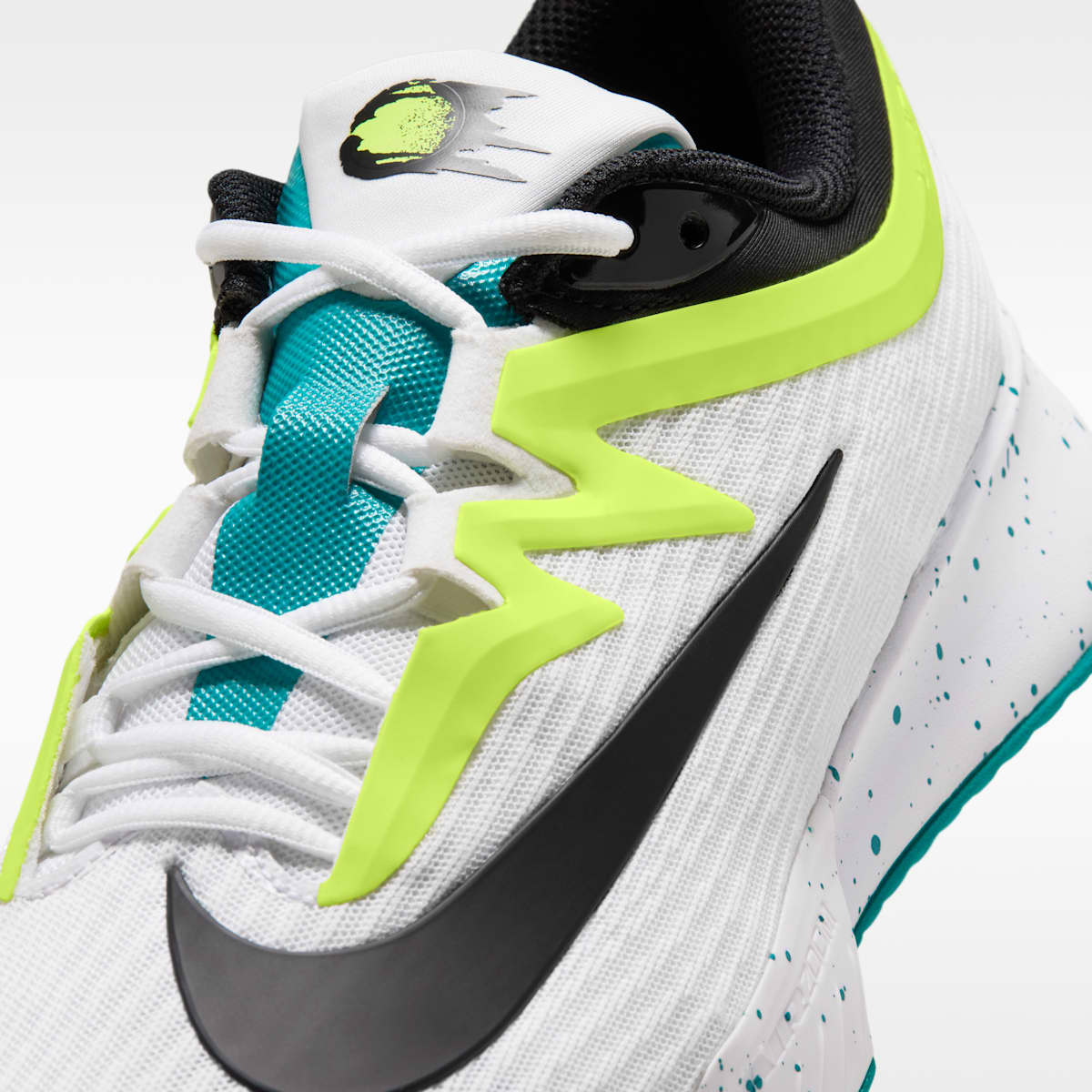 Nike Vapor Pro 3 Men's Hard Court Tennis Shoes - White/Volt/Energy/Black - Image 7