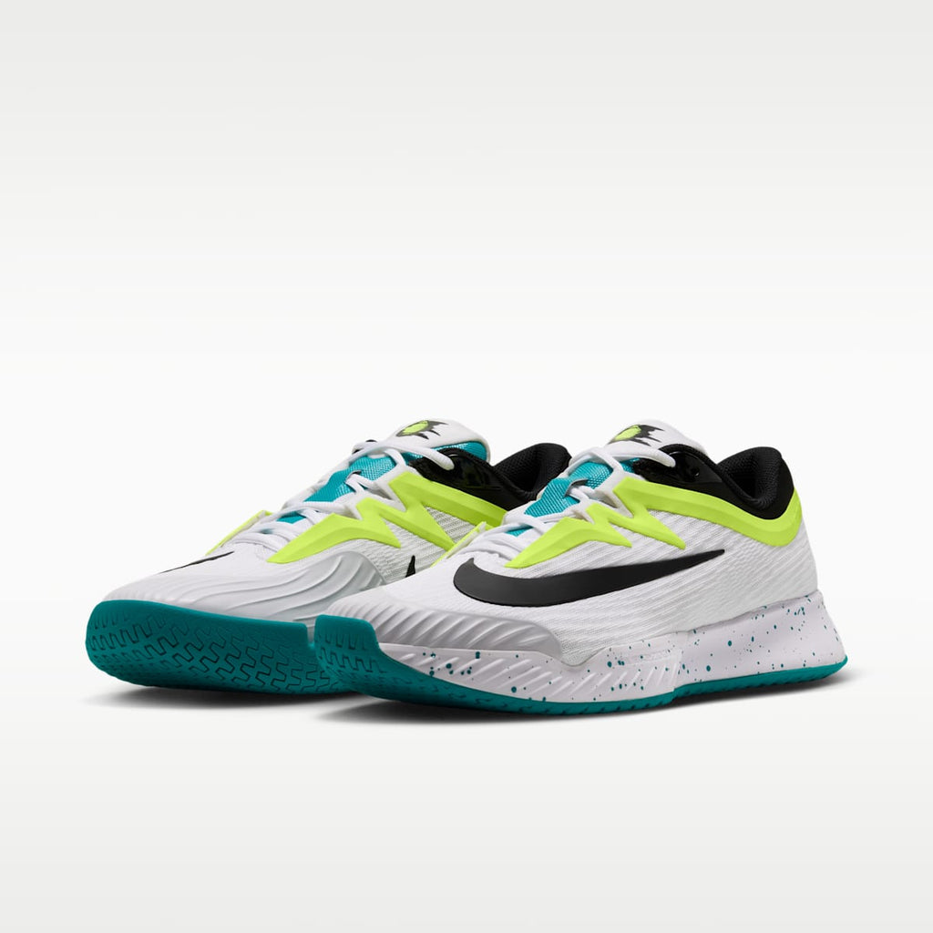 Nike Vapor Pro 3 Men's Hard Court Tennis Shoes - White/Volt/Energy/Black - Image 5