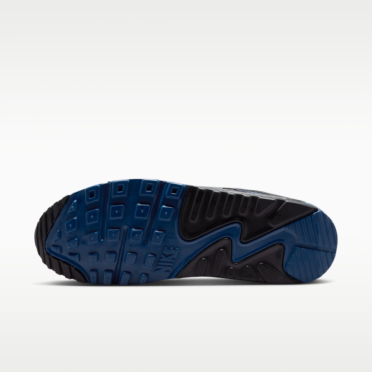 Nike Air Max 90 (Indianapolis Colts) Men's NFL Shoes - Anthracite/Gym Blue/Gym Blue - Image 2