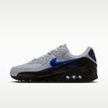 Nike Air Max 90 (Detroit Lions) Men's NFL Shoes - Field Silver/Black/Blue Spark - Image 1