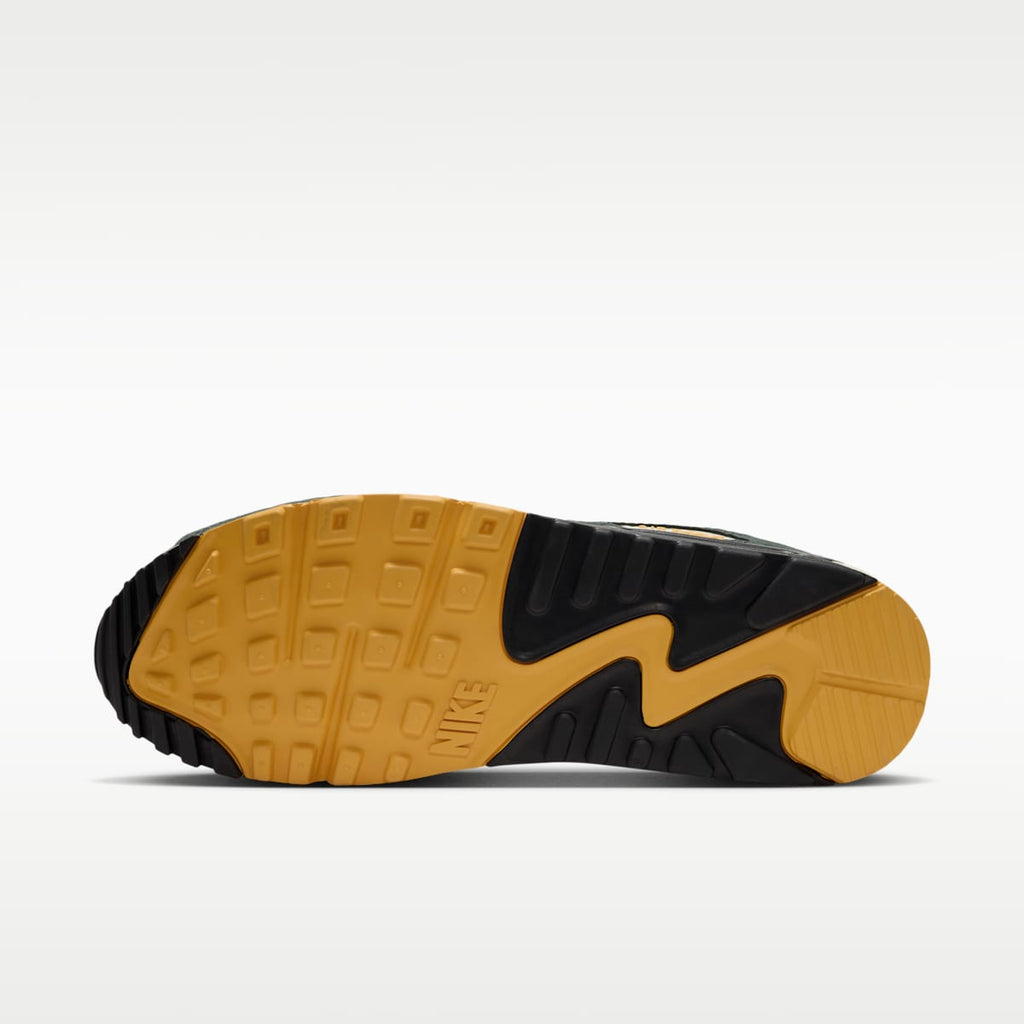 Nike Air Max 90 (Green Bay Packers) Men's NFL Shoes - Vintage Green/University Gold/Black/Alabaster - Image 2