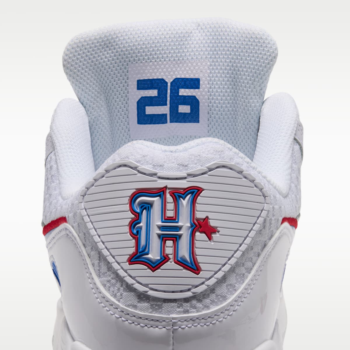 Nike Air Max 90 (Houston Texans) Men's NFL Shoes - White/White/Italy Blue - Image 10