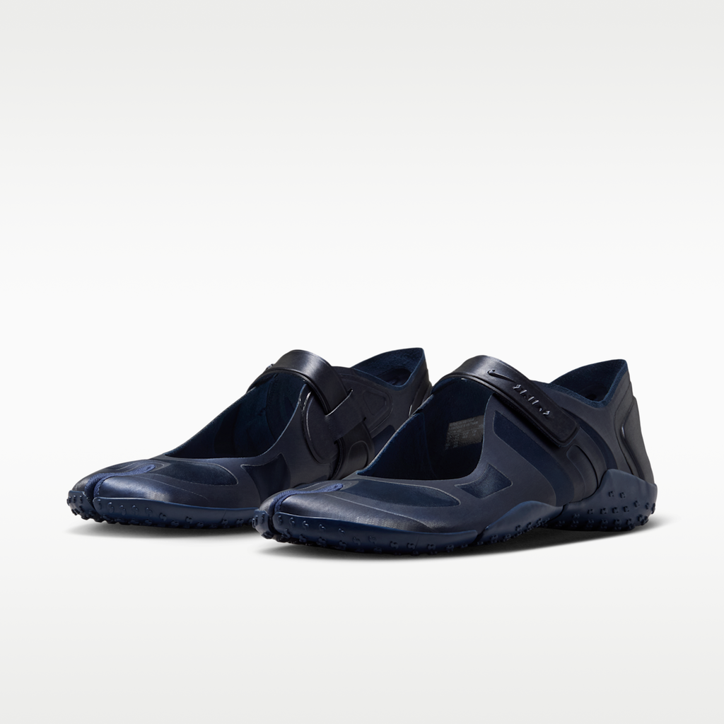 NikeSKIMS Rift Satin Women's Shoes - Navy/NSKM Obsidian/Obsidian