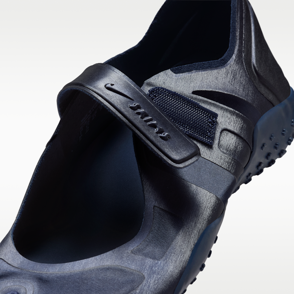 NikeSKIMS Rift Satin Women's Shoes - Navy/NSKM Obsidian/Obsidian