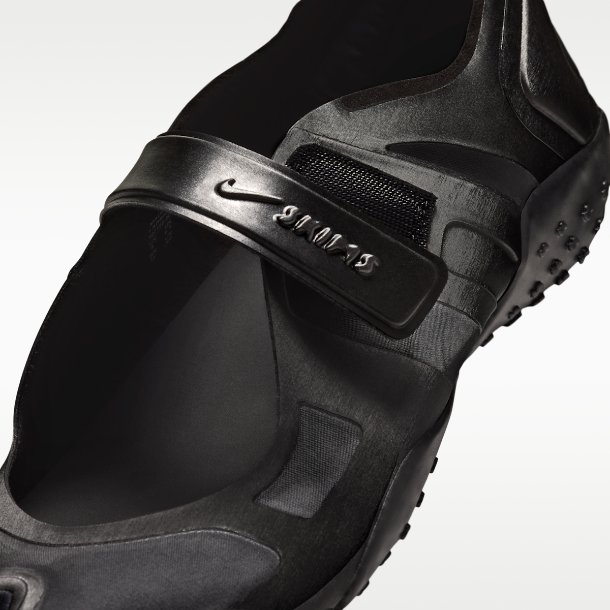 NikeSKIMS Rift Satin Women's Shoes - Black/Black/Black