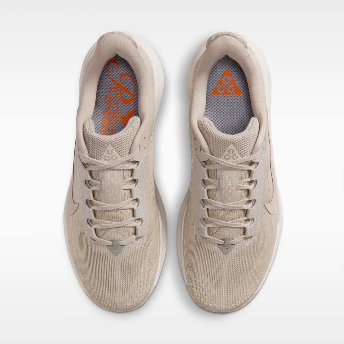 Nike ACG Pegasus Trail Men's Trail Running Shoes - Cream II/Light Orewood Brown/Safety Orange/Cream II - Image 4