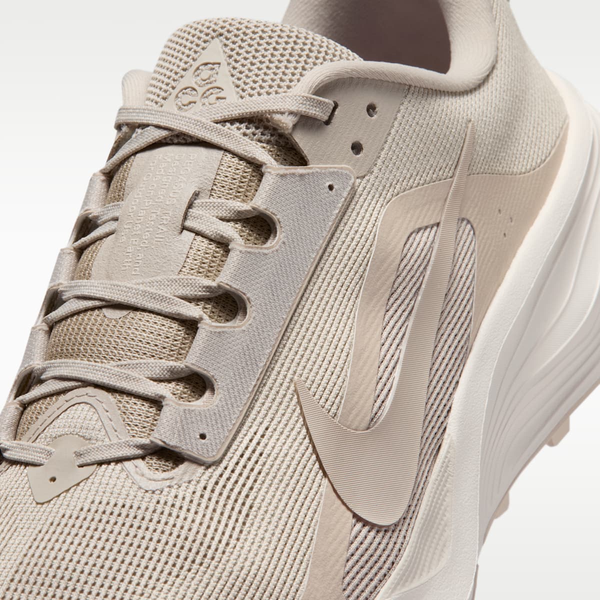 Nike ACG Pegasus Trail Men's Trail Running Shoes - Cream II/Light Orewood Brown/Safety Orange/Cream II - Image 7
