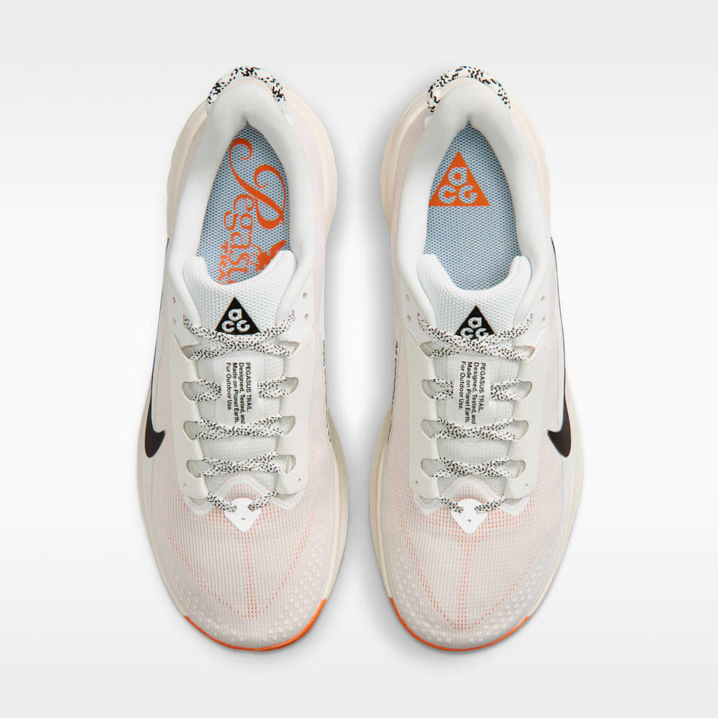 Nike ACG Pegasus Trail Men's Trail Running Shoes - Summit White/Phantom/Safety Orange/Black - Image 4