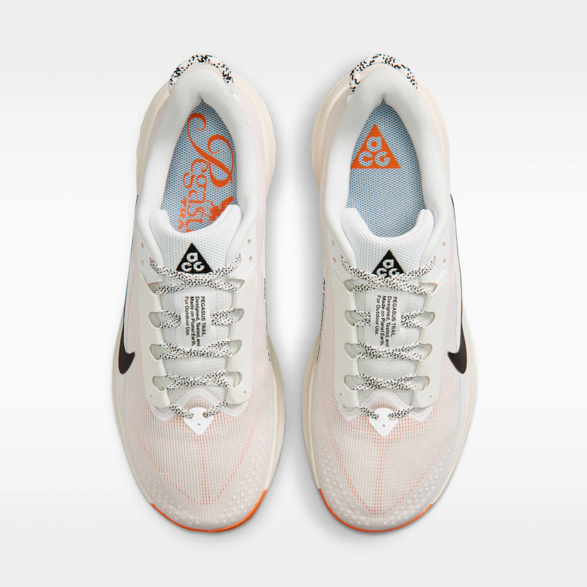 Nike ACG Pegasus Trail Men's Trail Running Shoes - Summit White/Phantom/Safety Orange/Black - Image 4