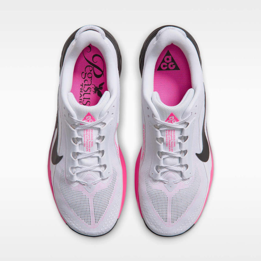 Nike ACG Pegasus Trail Men's Trail Running Shoes - Pure Platinum/Hyper Pink/Hyper Pink/Black - Image 4