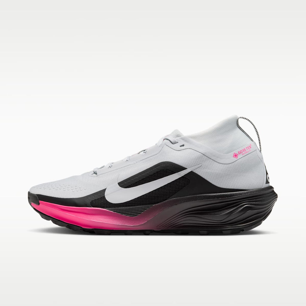 ACG Pegasus Trail GORE-TEX Men's Waterproof Trail Running Shoes - Pure Platinum/Black/Hyper Pink/Pure Platinum - Image 1