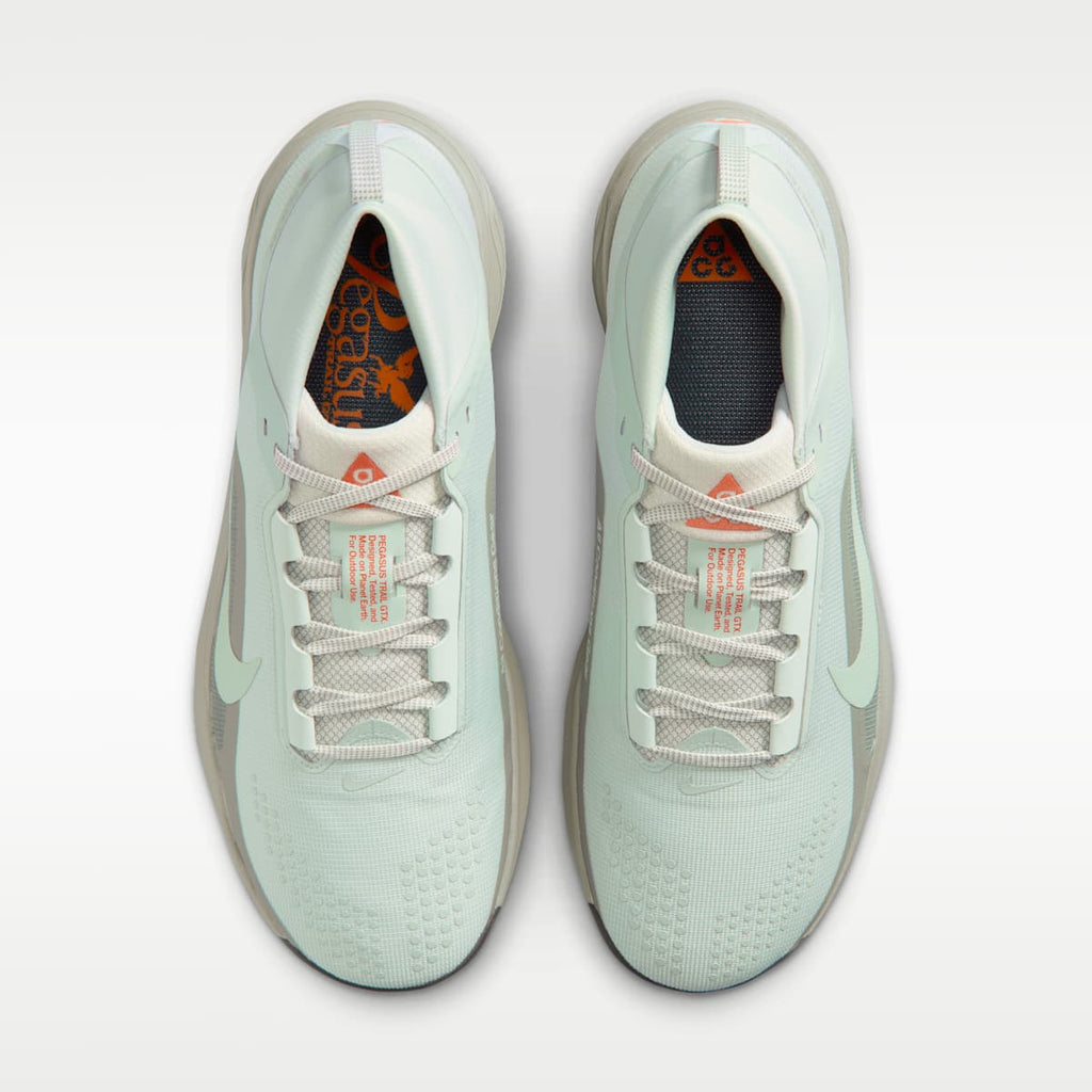 ACG Pegasus Trail GORE-TEX Men's Waterproof Trail Running Shoes - Light Silver/Light Army/Safety Orange/Light Silver - Image 5