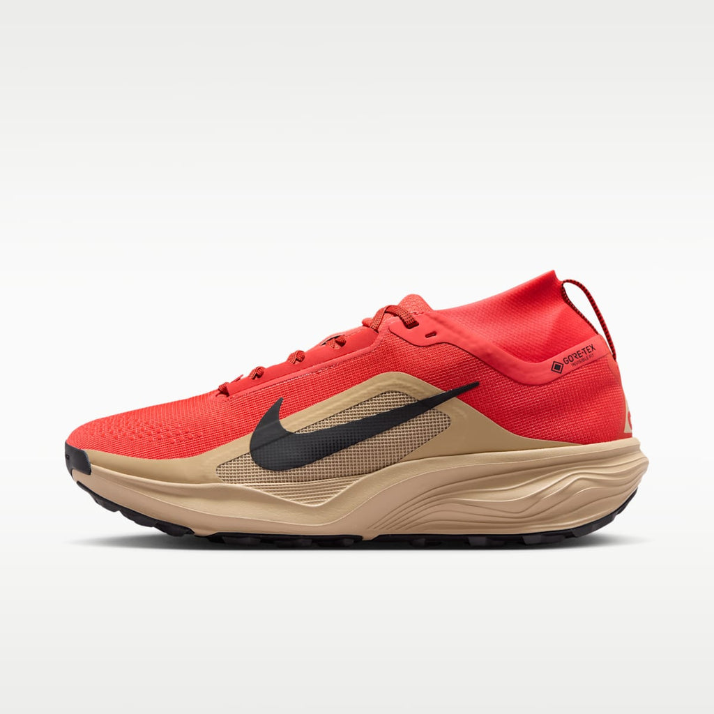 ACG Pegasus Trail GORE-TEX Men's Waterproof Trail Running Shoes - Light Crimson/Linen/Black - Image 1