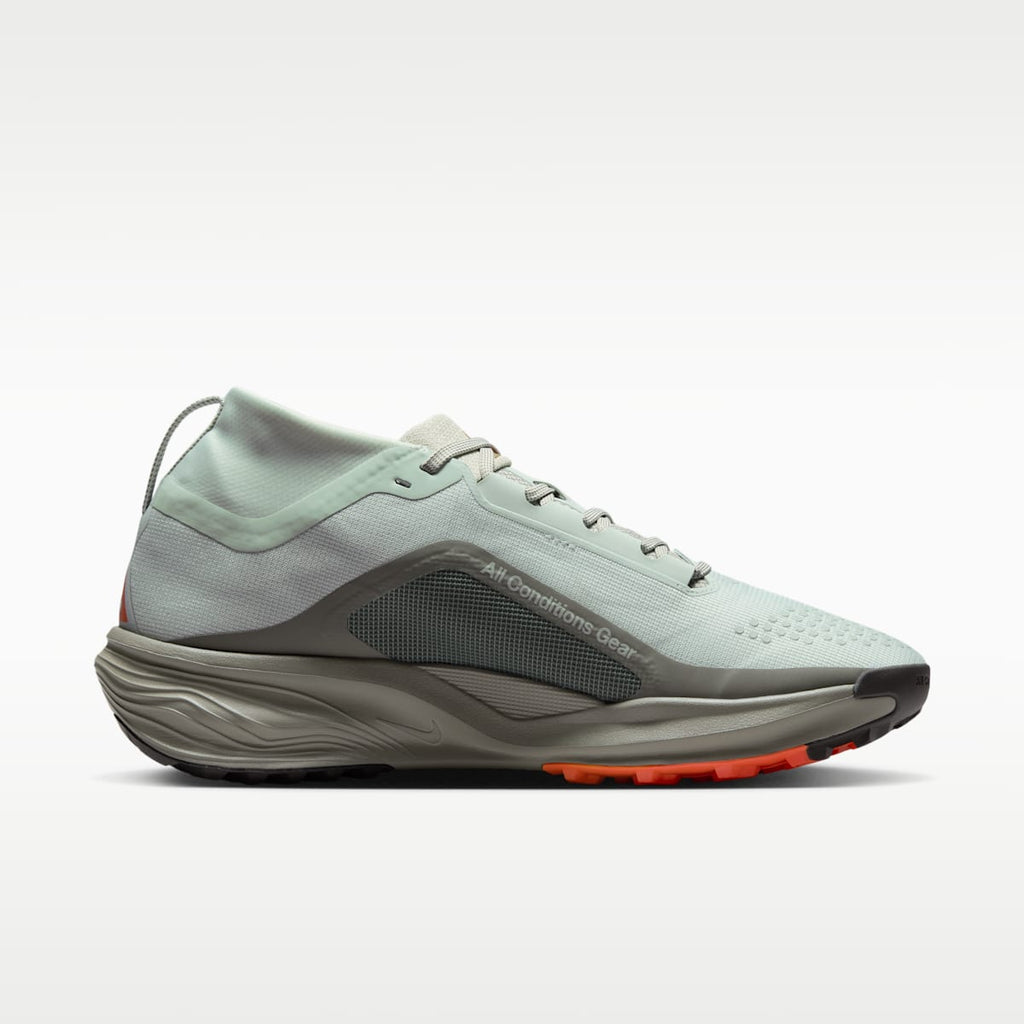 ACG Pegasus Trail GORE-TEX Men's Waterproof Trail Running Shoes - Light Silver/Light Army/Safety Orange/Light Silver - Image 4
