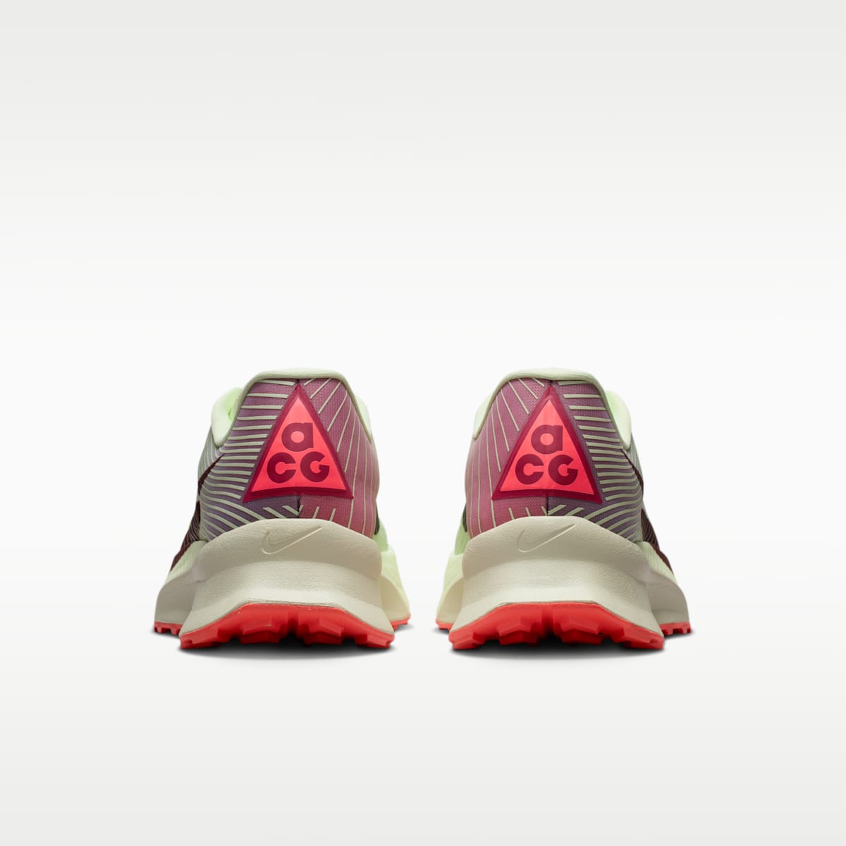 Nike ACG Ultrafly Trail Trail Racing Shoes - Volt Tint/Steam/Sea Glass/Burgundy Ash - Image 6