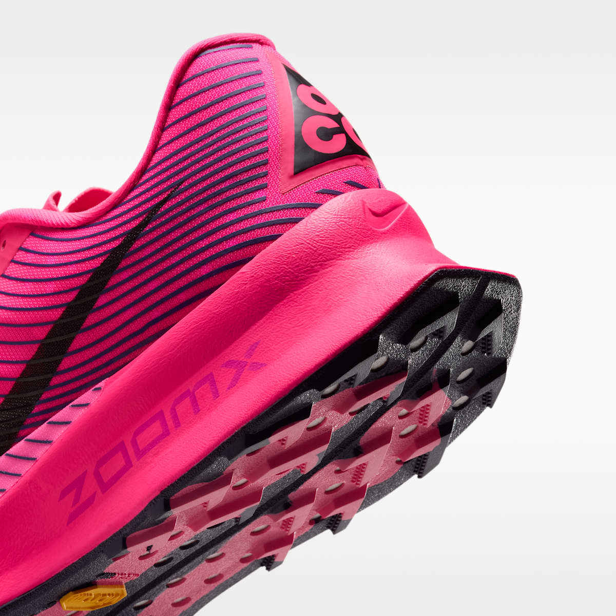 Nike ACG Ultrafly Trail Trail Racing Shoes - Hyper Pink/Purple Dynasty/Vivid Purple/Black - Image 8