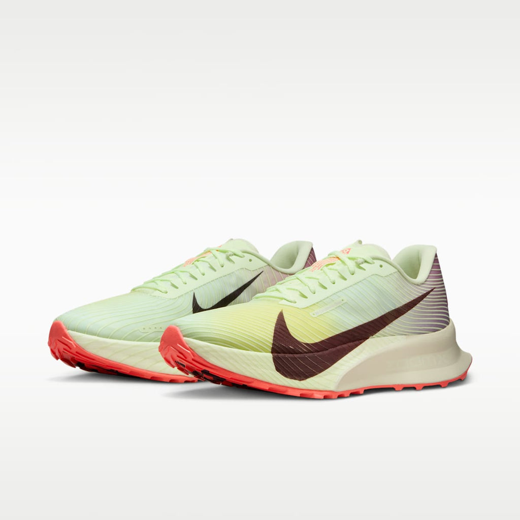 Nike ACG Ultrafly Trail Trail Racing Shoes - Volt Tint/Steam/Sea Glass/Burgundy Ash - Image 5