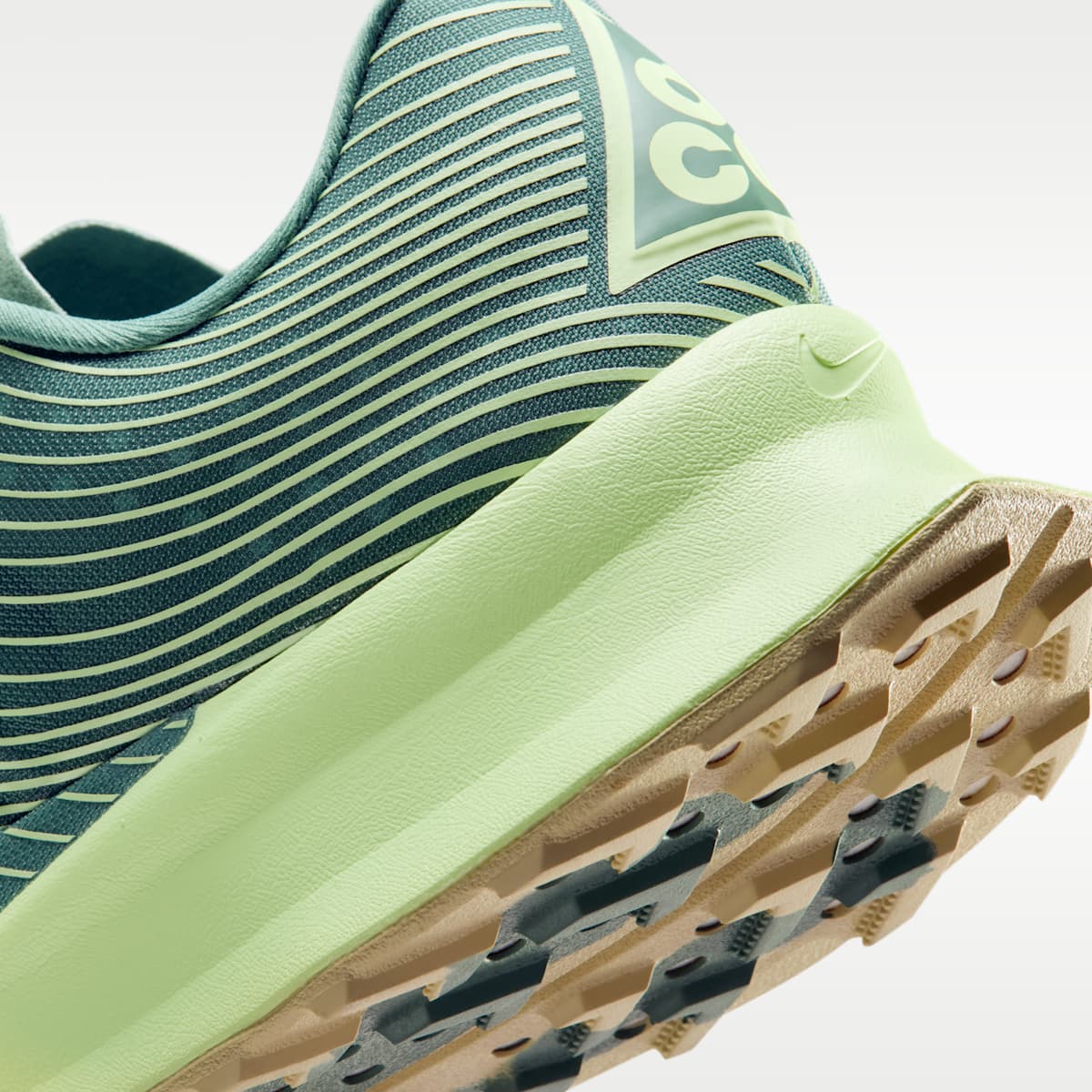 Nike ACG Ultrafly Trail Trail Racing Shoes - Aloe Verde/Vegas Gold/Barely Volt - Image 8