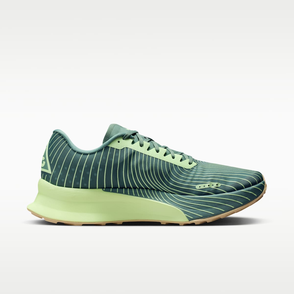Nike ACG Ultrafly Trail Trail Racing Shoes - Aloe Verde/Vegas Gold/Barely Volt - Image 3