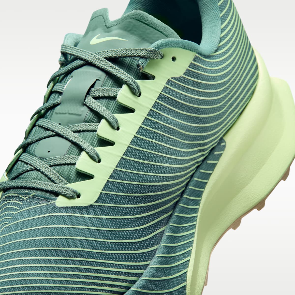 Nike ACG Ultrafly Trail Trail Racing Shoes - Aloe Verde/Vegas Gold/Barely Volt - Image 7
