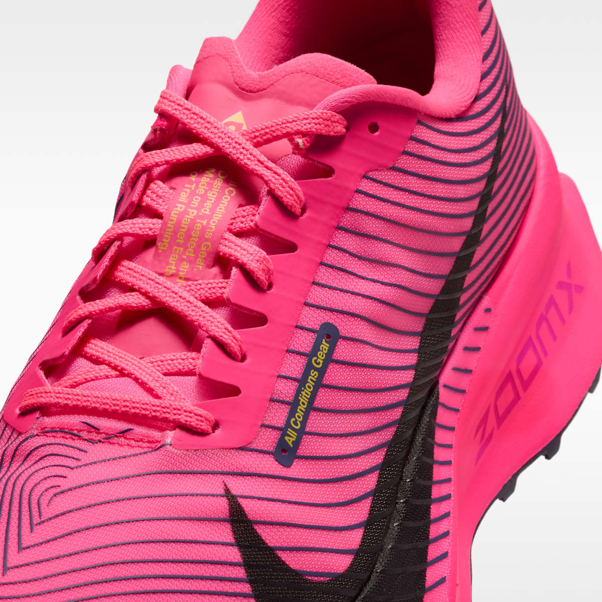 Nike ACG Ultrafly Trail Trail Racing Shoes - Hyper Pink/Purple Dynasty/Vivid Purple/Black - Image 7