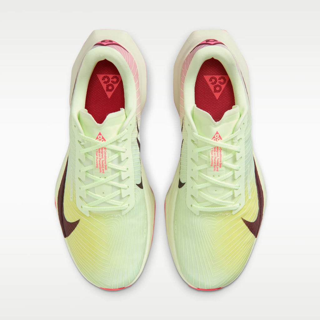 Nike ACG Ultrafly Trail Trail Racing Shoes - Volt Tint/Steam/Sea Glass/Burgundy Ash - Image 4