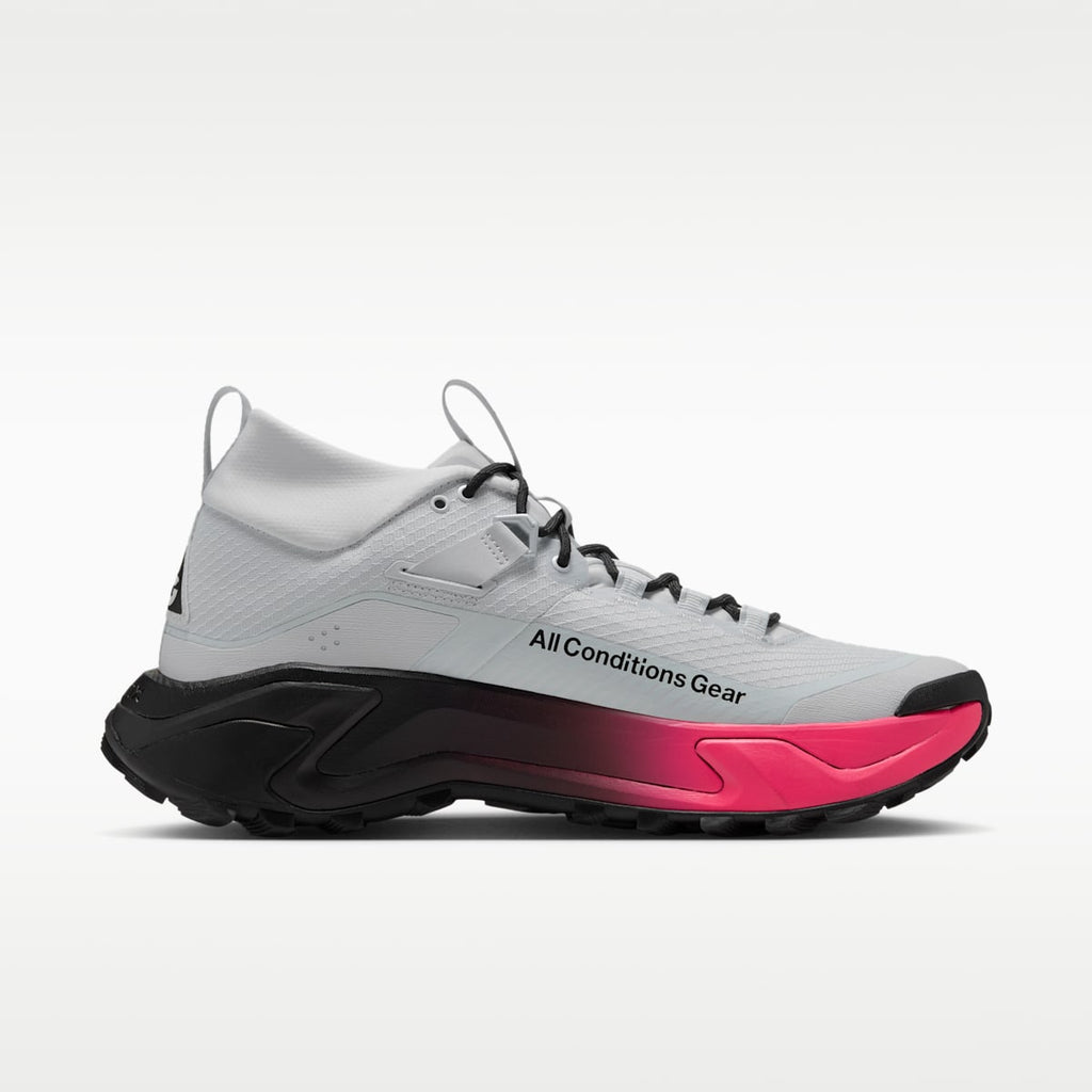 ACG Zegama Hike Men's Hiking Shoes - Pure Platinum/Black/Hyper Pink/Purple Dynasty - Image 3