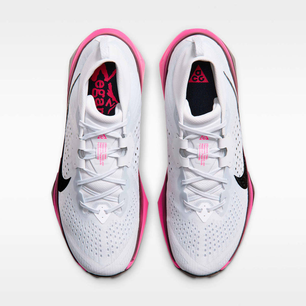 ACG Zegama Trail Men's Trail Running Shoes - Pure Platinum/Hyper Pink/Yellow Ochre/Black - Image 4