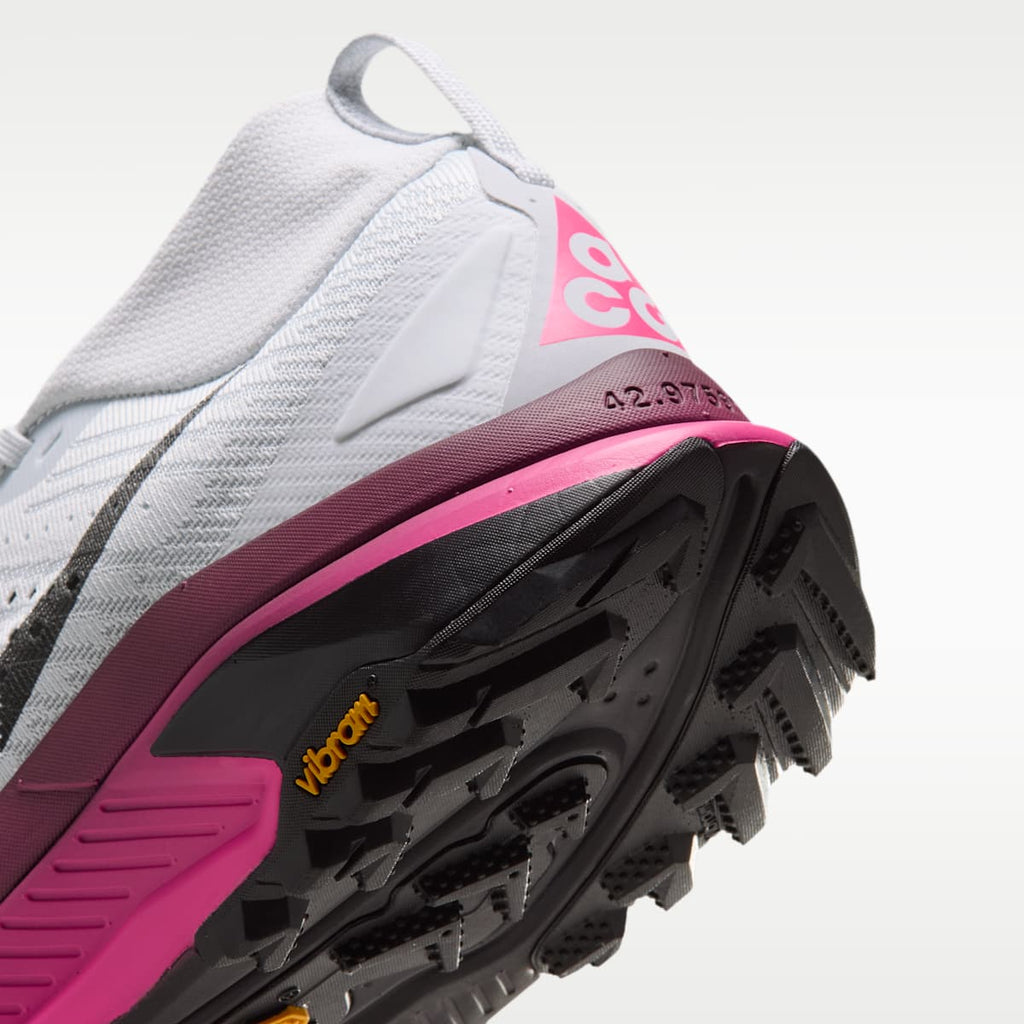 ACG Zegama Trail Men's Trail Running Shoes - Pure Platinum/Hyper Pink/Yellow Ochre/Black - Image 8