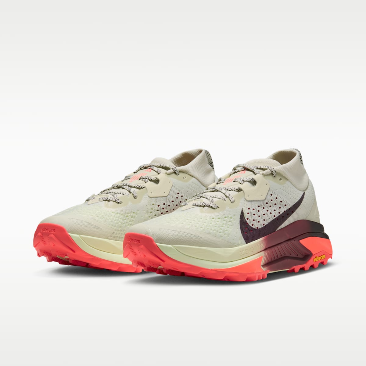 ACG Zegama Trail Men's Trail Running Shoes - Sea Glass/Team Crimson/Volt Tint/Burgundy Ash - Image 5