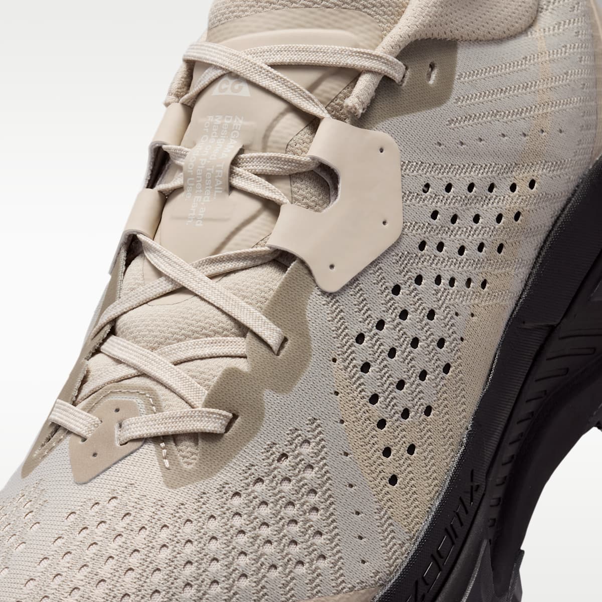 ACG Zegama Trail Men's Trail Running Shoes - Cream II/Black/Anthracite/Light Orewood Brown - Image 7
