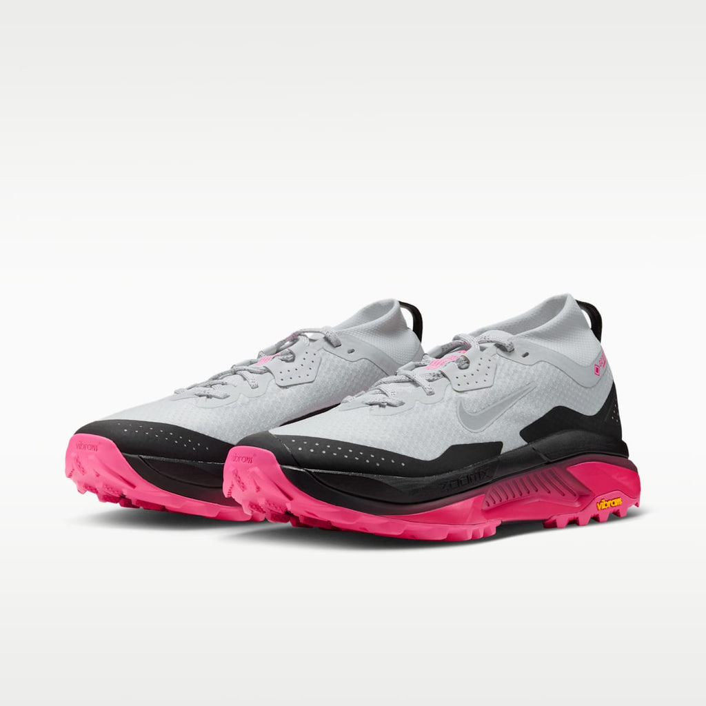 ACG Zegama Trail GORE-TEX Men's Waterproof Trail Running Shoes - Pure Platinum/Black/Hyper Pink/Wolf Grey - Image 5