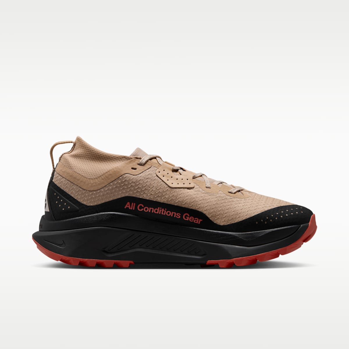 ACG Zegama Trail GORE-TEX Men's Waterproof Trail Running Shoes - Linen/Light Crimson/Light Orewood Brown/Black - Image 3