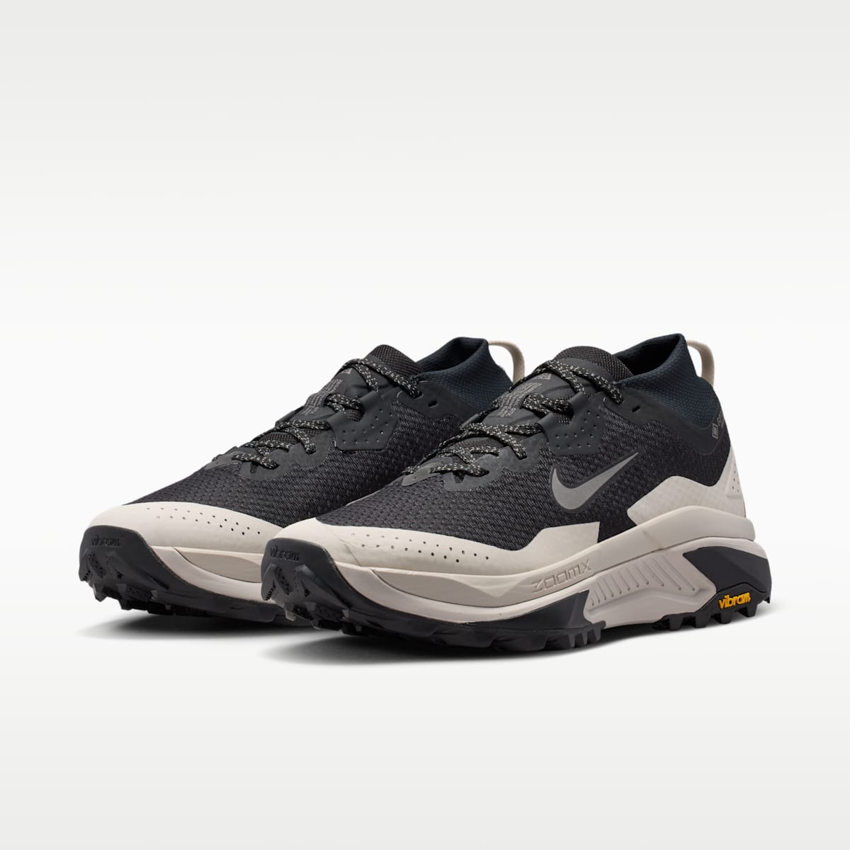 ACG Zegama Trail GORE-TEX Men's Waterproof Trail Running Shoes - Black/Cream II/Cave Stone - Image 5