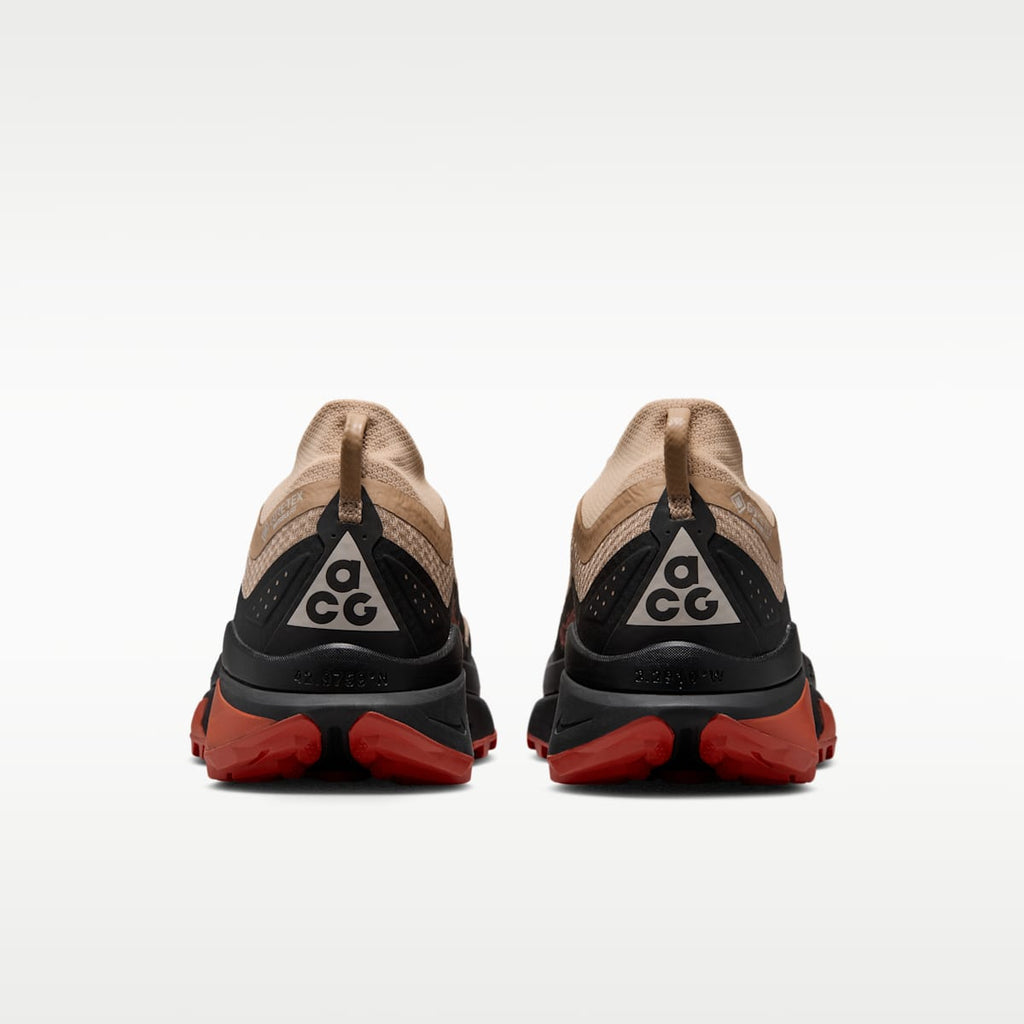 ACG Zegama Trail GORE-TEX Men's Waterproof Trail Running Shoes - Linen/Light Crimson/Light Orewood Brown/Black - Image 6