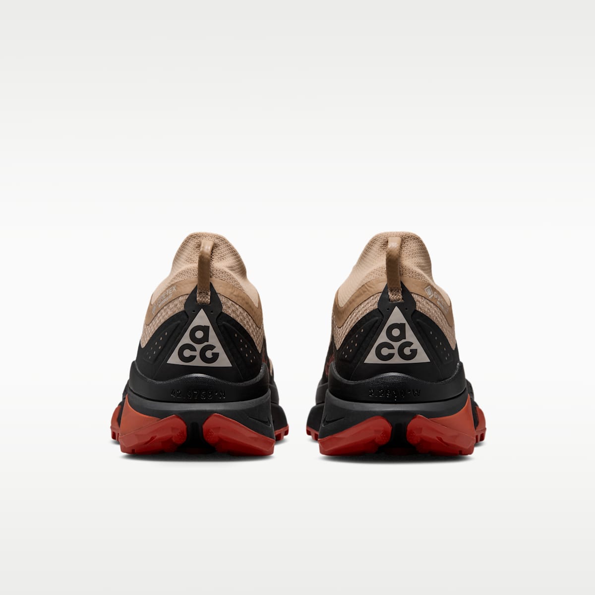 ACG Zegama Trail GORE-TEX Men's Waterproof Trail Running Shoes - Linen/Light Crimson/Light Orewood Brown/Black - Image 6