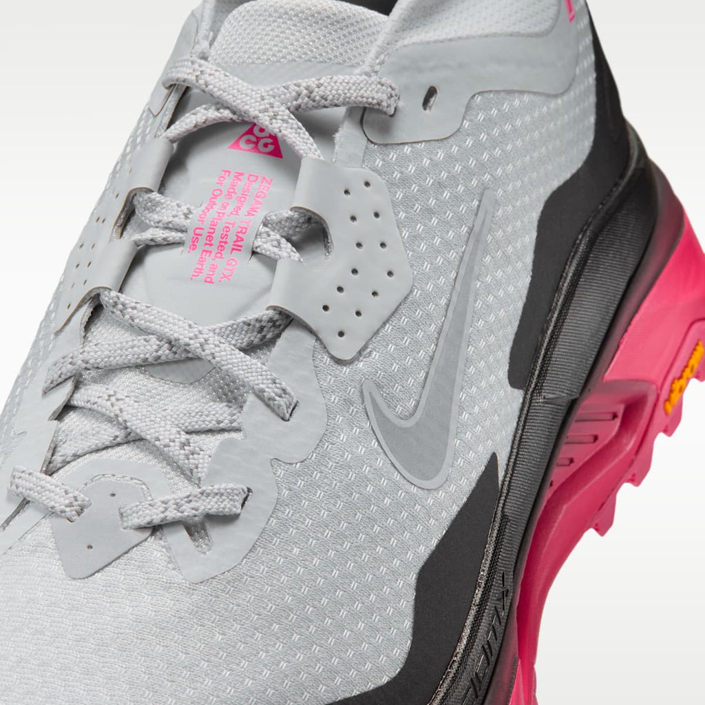 ACG Zegama Trail GORE-TEX Men's Waterproof Trail Running Shoes - Pure Platinum/Black/Hyper Pink/Wolf Grey - Image 7