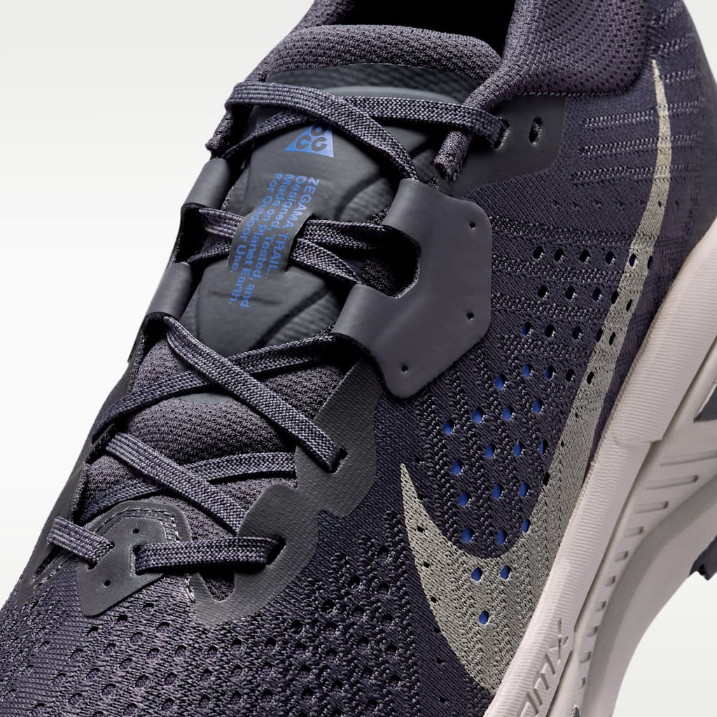 ACG Zegama Trail Men's Trail Running Shoes - Gridiron/Purple Dynasty/Racer Blue/Cream II - Image 7