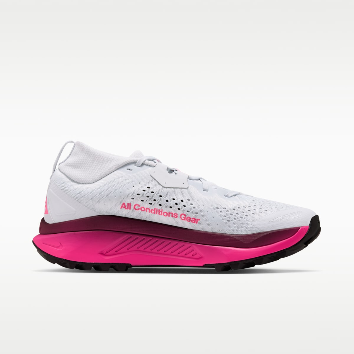 ACG Zegama Trail Men's Trail Running Shoes - Pure Platinum/Hyper Pink/Yellow Ochre/Black - Image 3