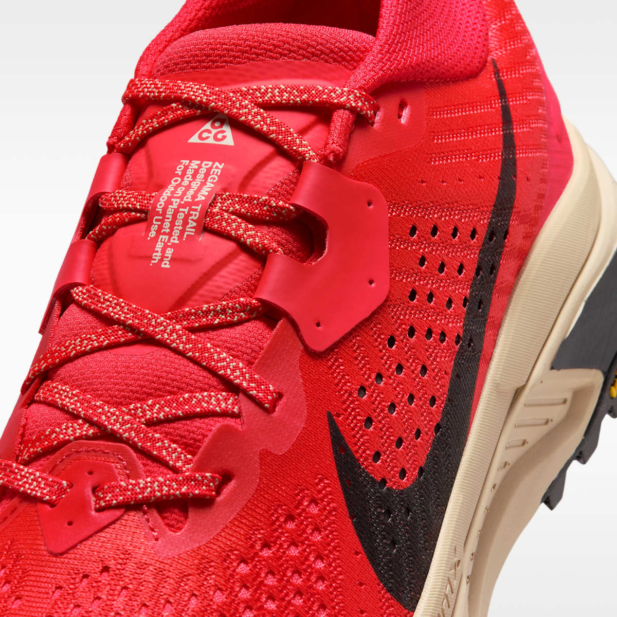 ACG Zegama Trail Men's Trail Running Shoes - Light Crimson/Light Orewood Brown/Black/Black - Image 7