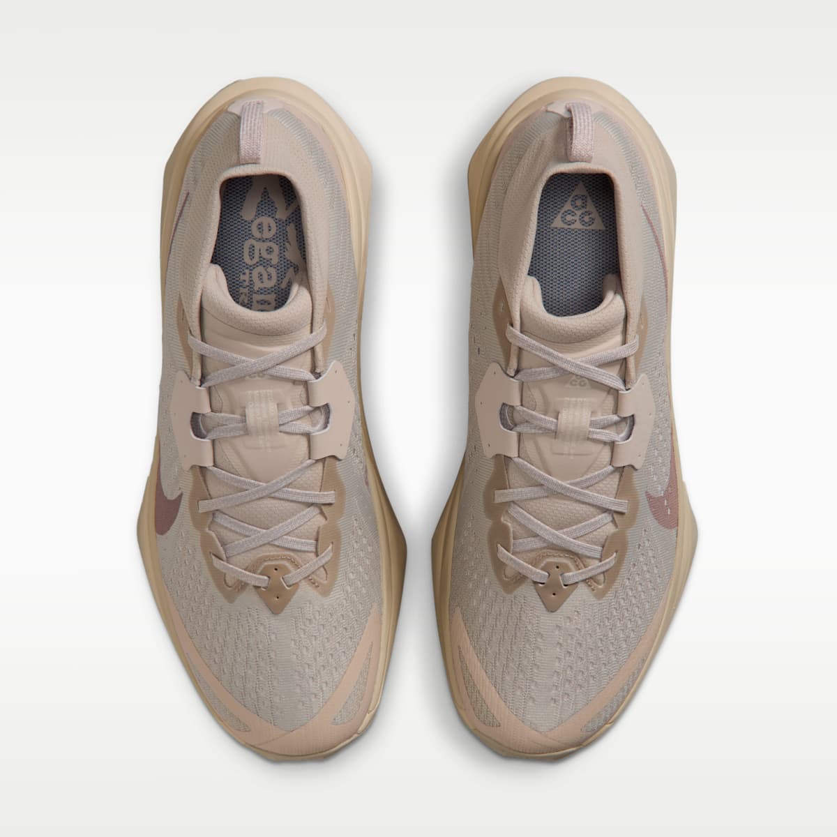 ACG Zegama Trail Men's Trail Running Shoes - Cream II/Safety Orange/Light Orewood Brown - Image 4