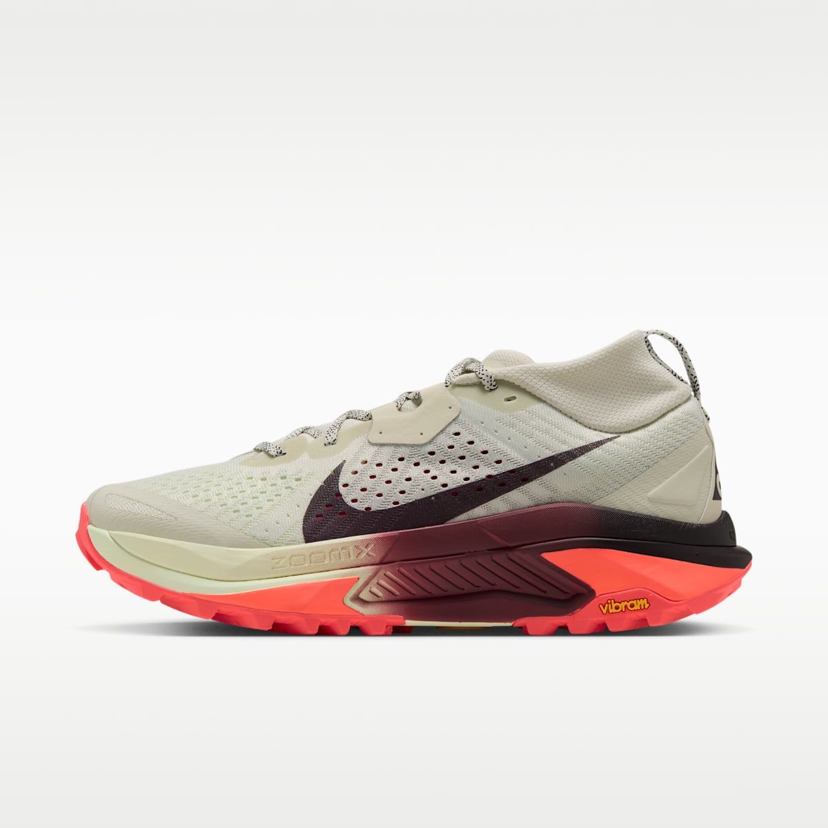 ACG Zegama Trail Men's Trail Running Shoes - Sea Glass/Team Crimson/Volt Tint/Burgundy Ash - Image 1