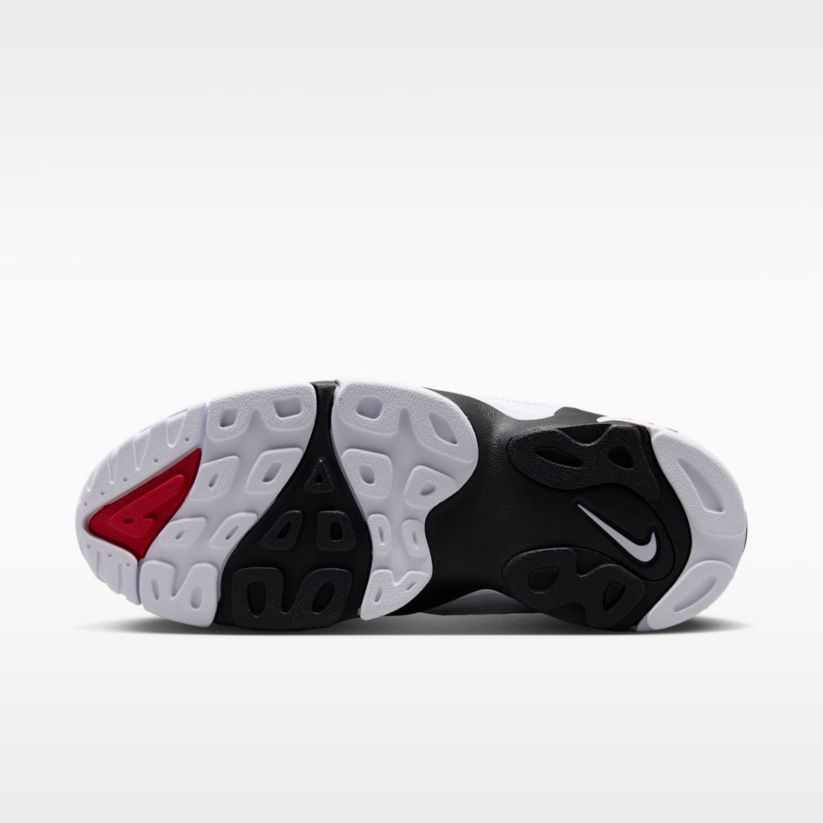 Nike Air Diamond Turf 2 Men's Shoes - Black/Fire Red/Metallic Gold/White - Image 2