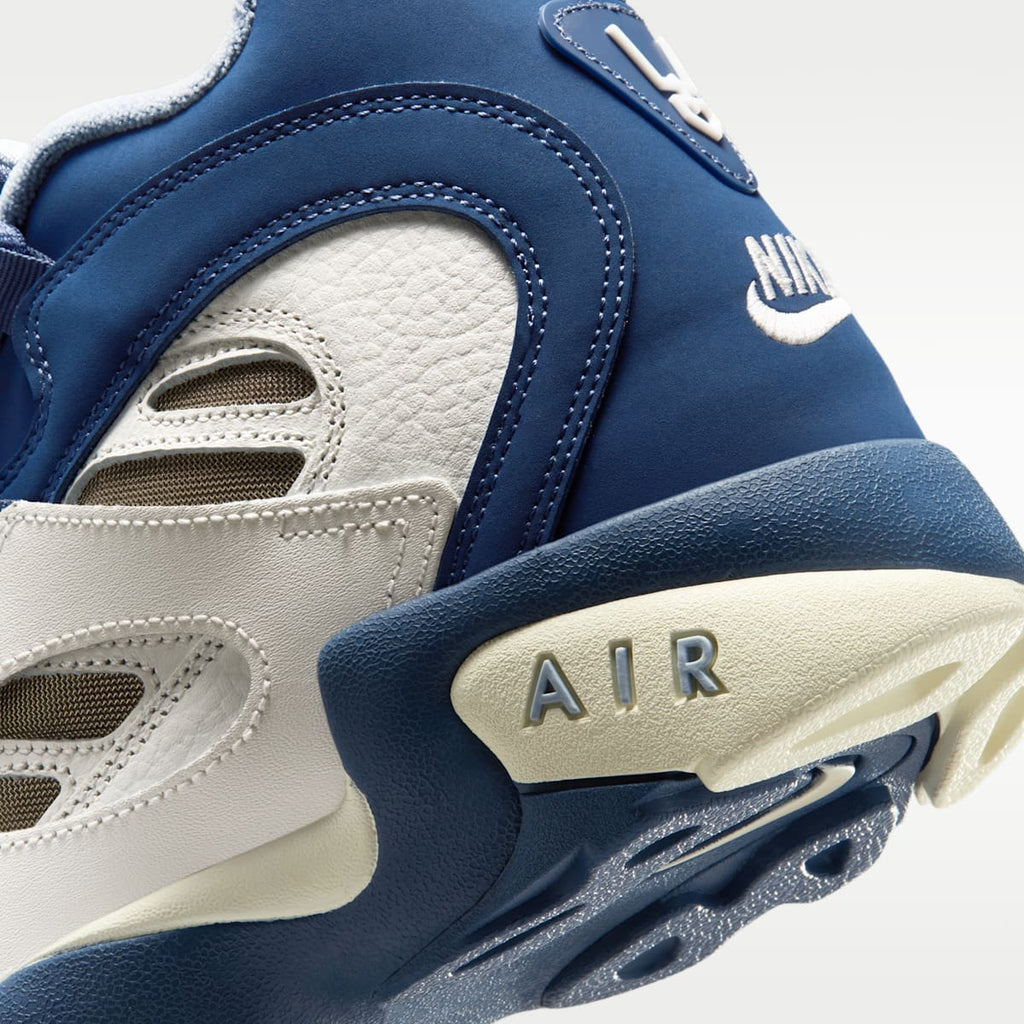 Nike Air Diamond Turf 2 Men's Shoes - Sail/Blue Grey/Metallic Gold/Mystic Navy - Image 8