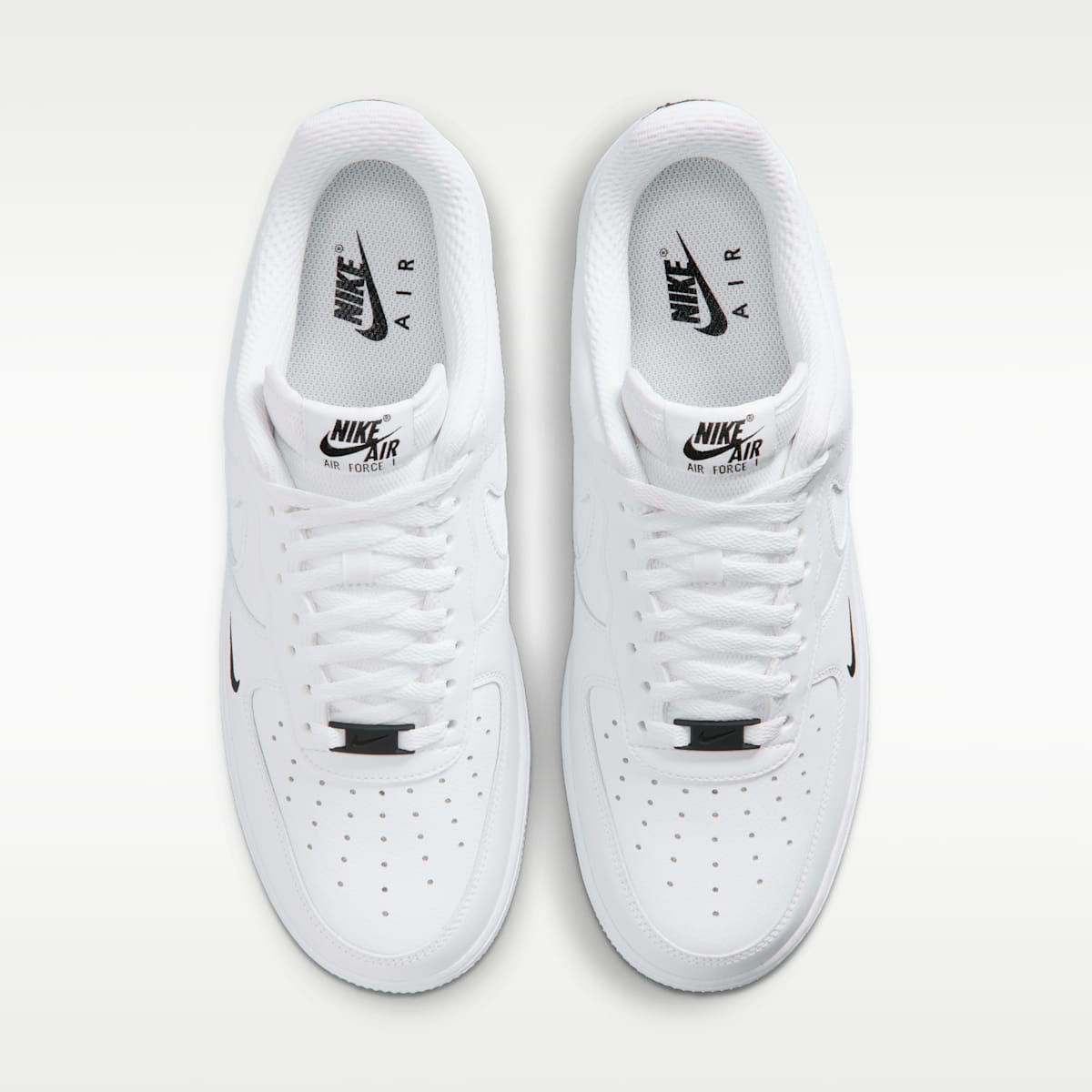Nike Air Force 1 '07 LV8 Men's Shoes - White/Black/Reflect Silver - Image 4